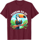 Toucan Dot It Cute Toucan Bird Test Day Test Teacher Student T-Shirt - T-Shirt | Maroon