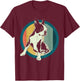 Boston Terrier Boston-Bulldog Women Kids T-Shirt - T-Shirt | Maroon