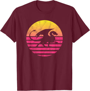 Classic Dragon Gift T-Shirt - T-Shirt | Maroon