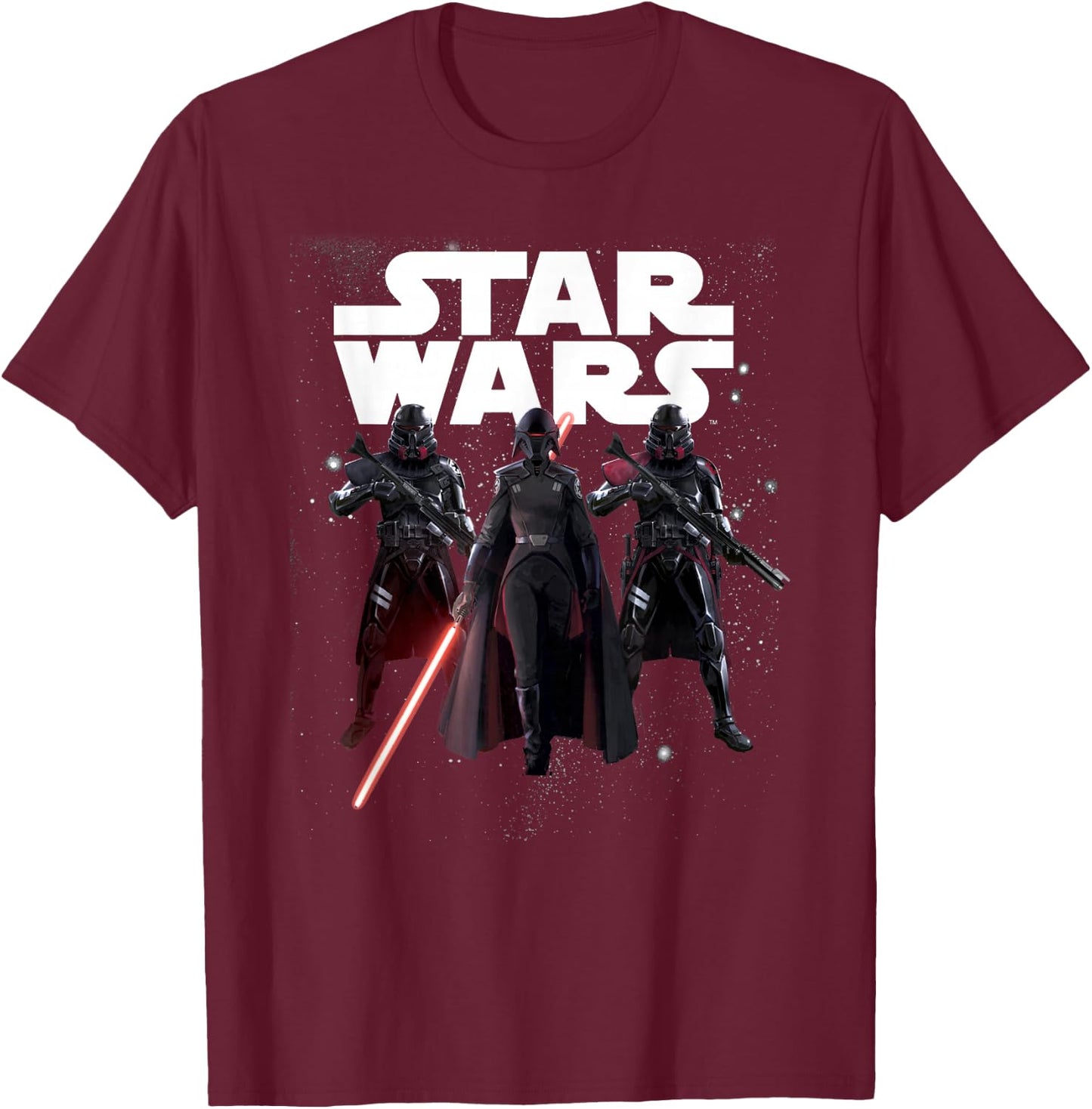 Star Wars Jedi Fallen Order Second Sister Purge Trooper T-Shirt - T-Shirt | Maroon