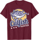 Catfish Hunter for Catfishing Anglers T-Shirt - T-Shirt | Maroon