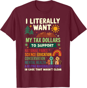 National Parks T-Shirt - T-Shirt | Maroon