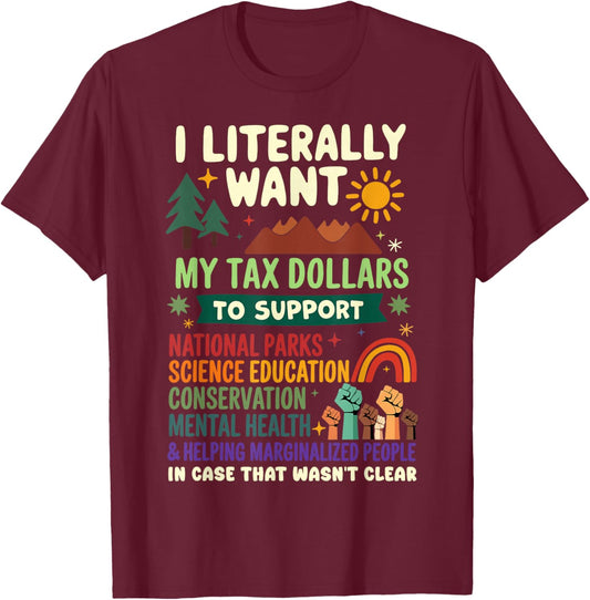National Parks T-Shirt - T-Shirt | Maroon