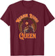 Melanin Rodeo Queen Bronc Riding African American T-Shirt - T-Shirt | Maroon