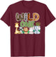 Wild One 1st Birthday Safari Family Matching T-Shirt - T-Shirt | Maroon