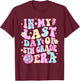 In My Last Day 5th Grade Era Smile Face Last Day of School T-Shirt - T-Shirt | Maroon