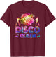 Disco Queen - 70's Disco Themed Vintage Seventies Costume T-Shirt - T-Shirt | Maroon