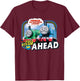 Thomas & Friends Full Steam Ahead T-Shirt - T-Shirt | Maroon