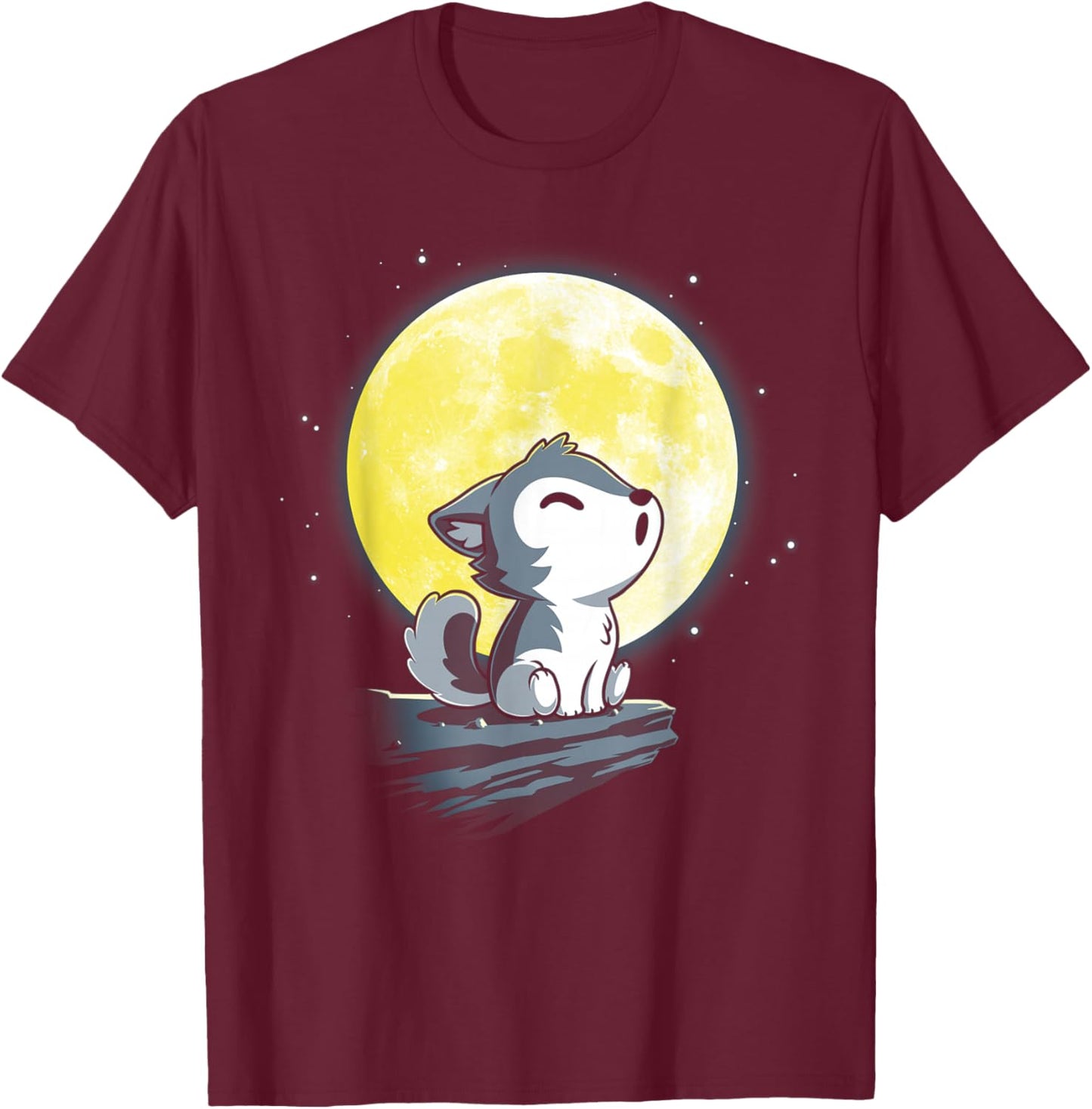 Lil_ Werewolf Comfort Colors heavyweight T-Shirt - T-Shirt | Maroon