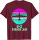 Vintage U-2 Dragon Lady Spy Plane Military Shirt T-Shirt - T-Shirt | Maroon
