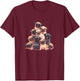 Cute Kawaii Pug Boys Girls Kids T-Shirt - T-Shirt | Maroon