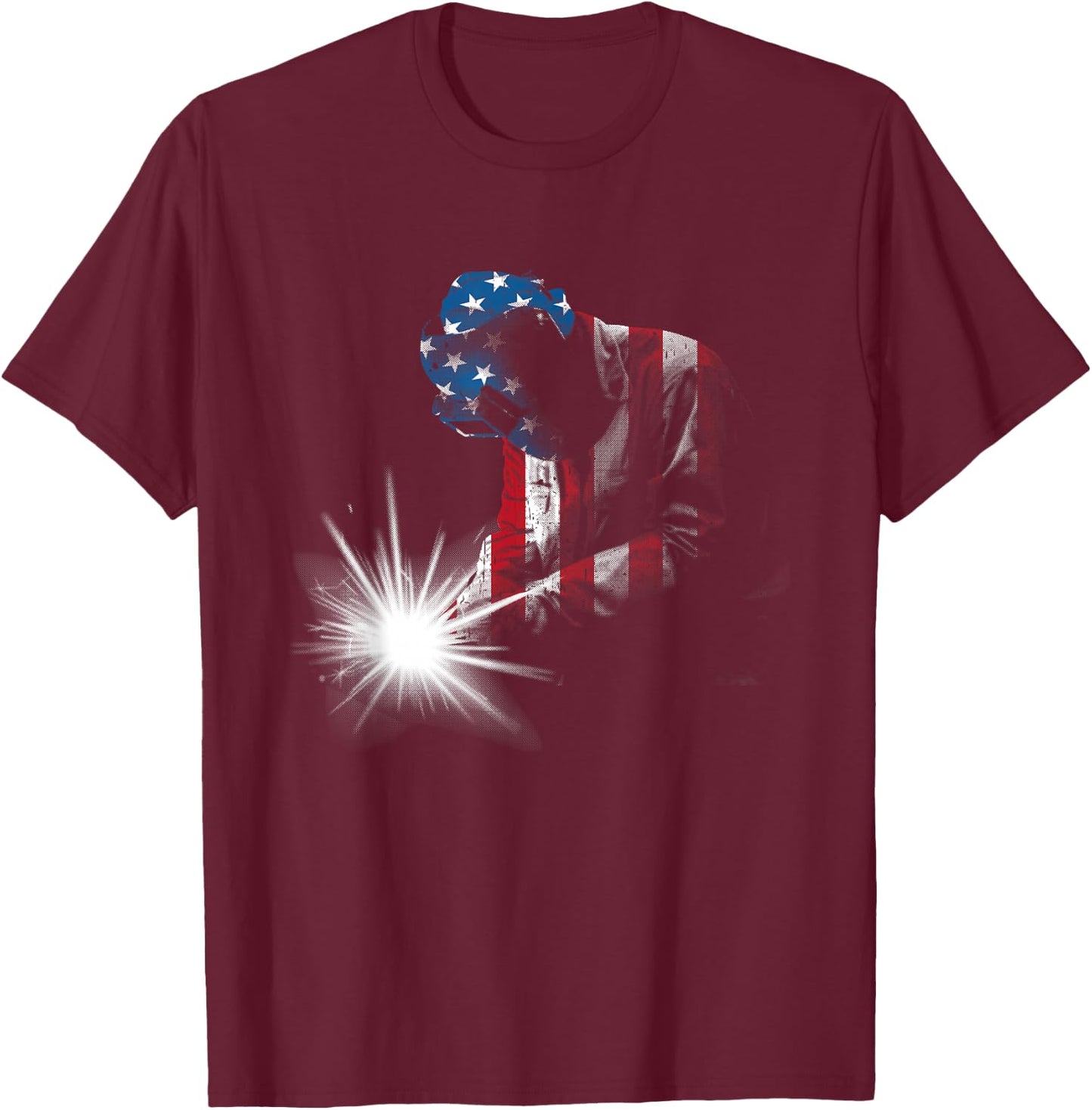 Cool Welder Design Women Welding Weld Metal Welder T-Shirt - T-Shirt | Maroon