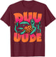 Finding Nemo - Crush The Sea Turtle Dude T-Shirt - T-Shirt | Maroon