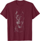 Dobermann T-Shirt - T-Shirt | Maroon