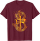 Chinese Mahjong Dragon Beautiful Cute Gift T-Shirt - T-Shirt | Maroon