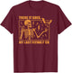 There It Goes My Last Flying F Skeletons Funny Halloween T-Shirt - T-Shirt | Maroon