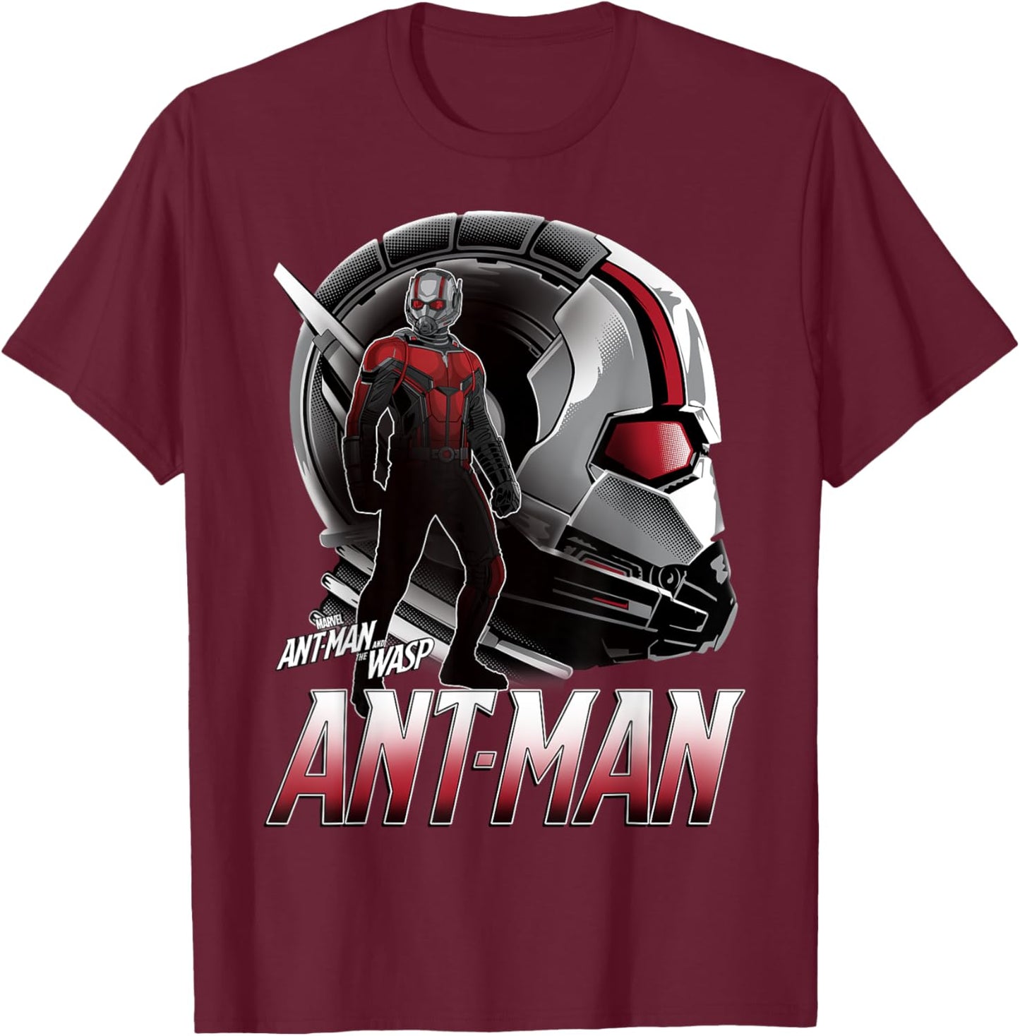 Marvel Ant-Man and The Wasp Ant-Man Collage T-Shirt - T-Shirt | Maroon