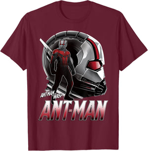Marvel Ant-Man and The Wasp Ant-Man Collage T-Shirt - T-Shirt | Maroon