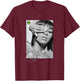 CROSS COLOURS Lisa Left Eye Lopes Legacy | 1990's Vintage Legends Adult T-Shirt - T-Shirt | Maroon