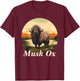 Musk Ox T-Shirt - T-Shirt | Maroon