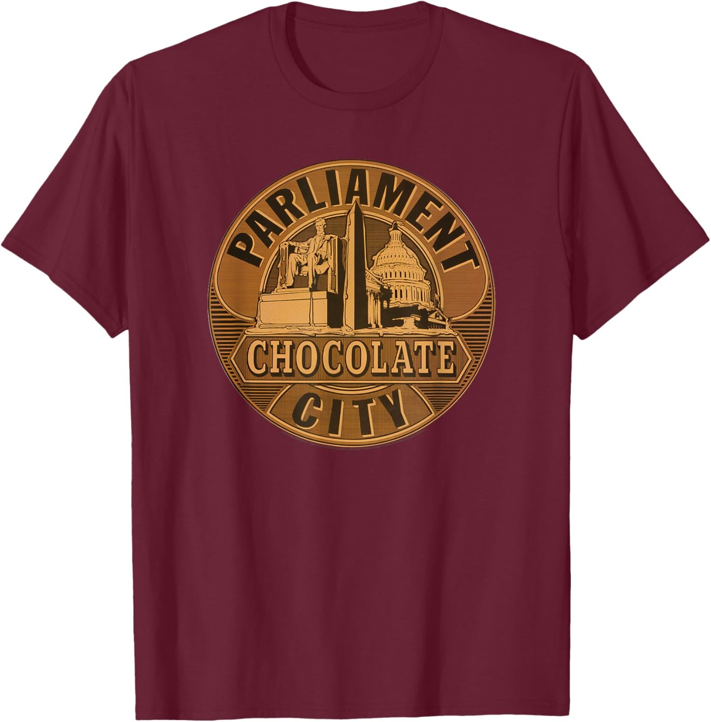 George Clinton Parliament Funkadelic Chocolate City T-Shirt - T-Shirt | Maroon
