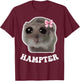 Hampter Sad Hamster Meme Hamster Lover Oddly Specific Memes T-Shirt - T-Shirt | Maroon