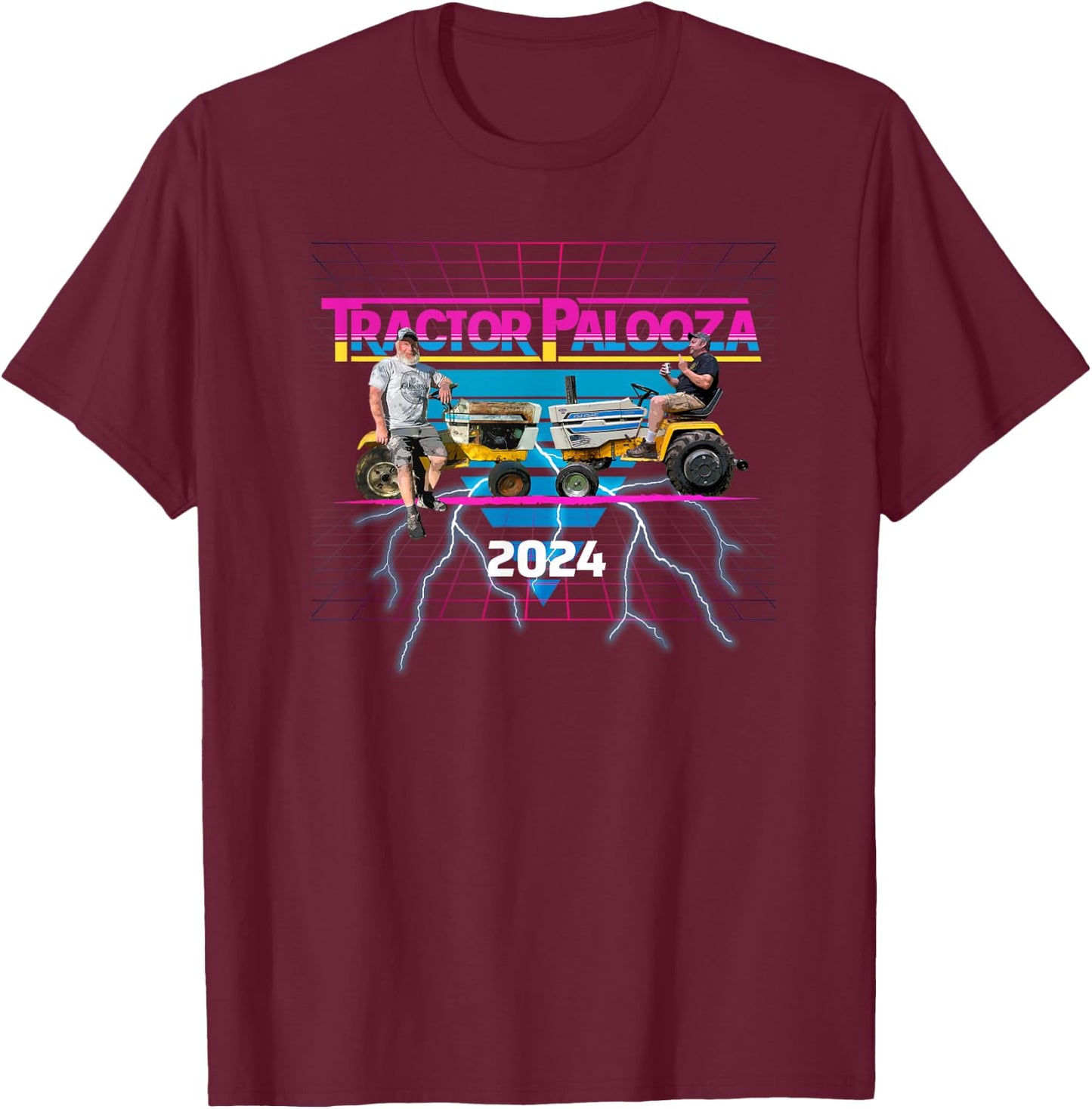 Tractorpalooza 2024 T-Shirt - T-Shirt | Maroon