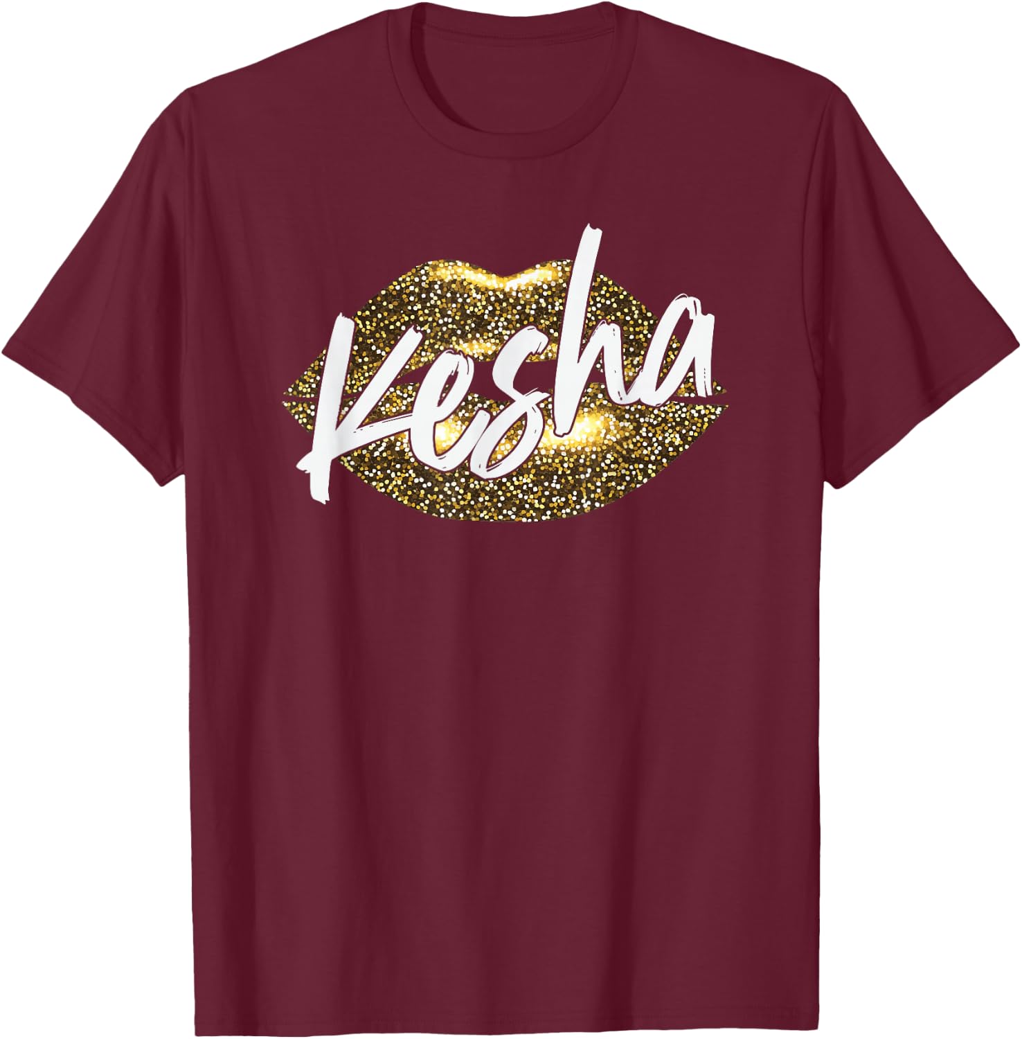 Kesha Name T-Shirt - T-Shirt | Maroon