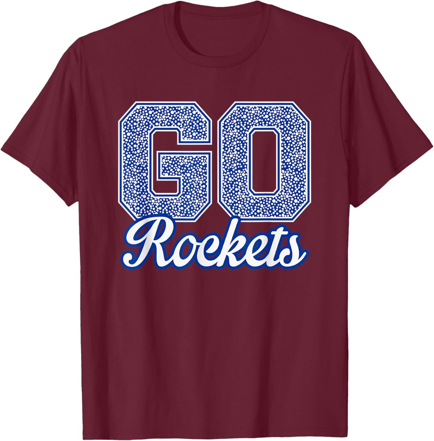 Craig County Rockets GO! School Pride T-Shirt - T-Shirt | Maroon