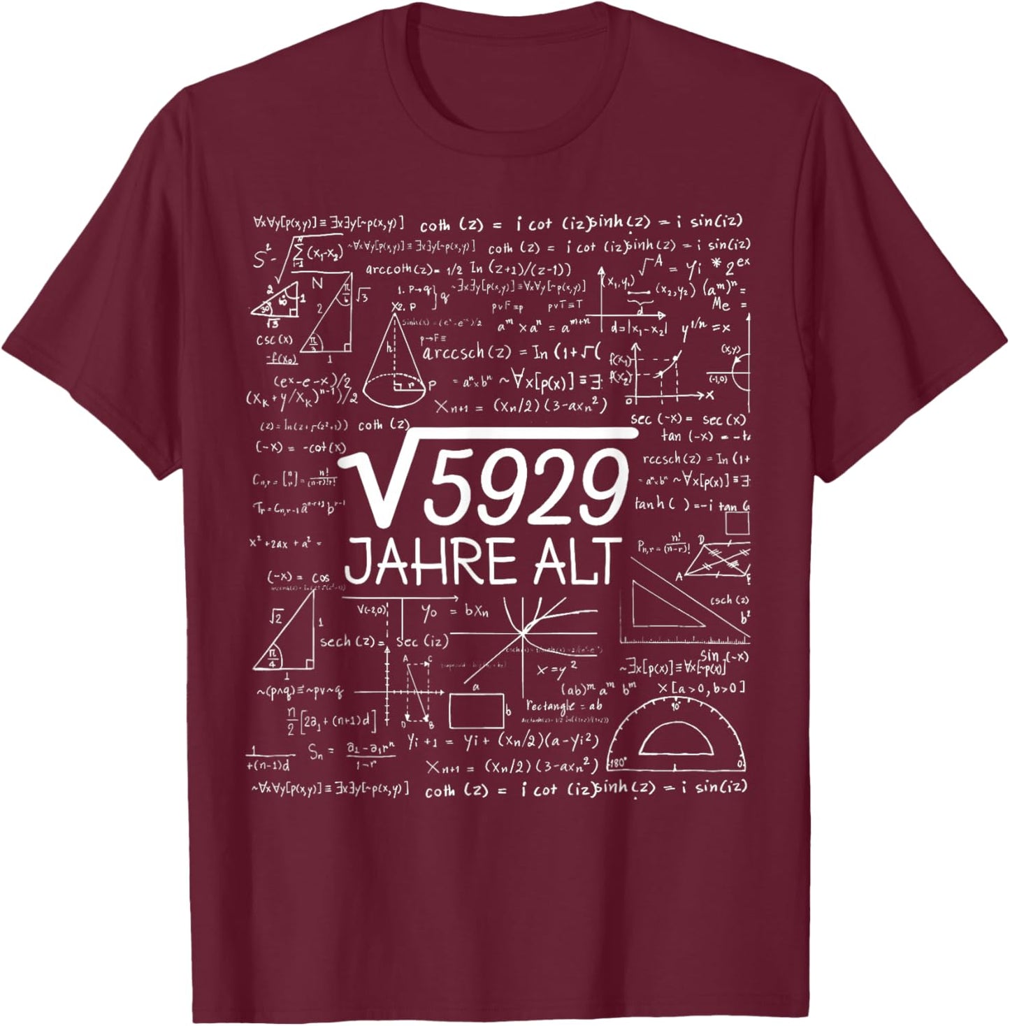 77. Geburtstag Mann Frau 77 Jahre 1949 Deko Lustig Geschenk T-Shirt - T-Shirt | Maroon
