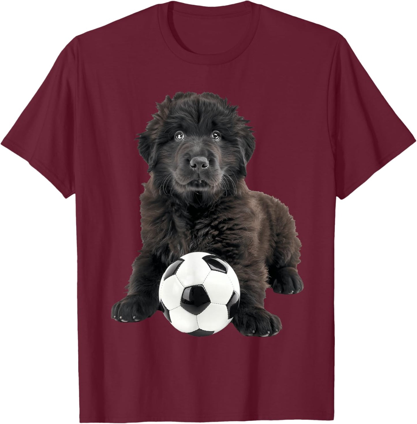 Newfoundland Soccer T-Shirt - T-Shirt | Maroon