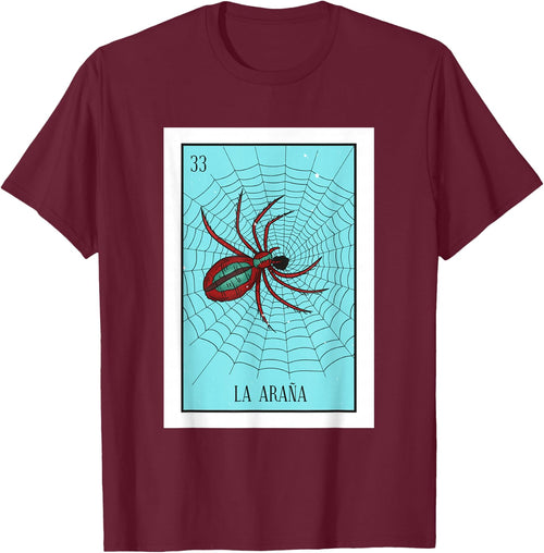 La Araña Lottery Card Gift The Spider Card Mexican Lottery
