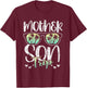 Mother Son Trip Mom Sons Mother's Day Matching Mother Son T-Shirt - T-Shirt | Maroon