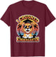 I Crushed Kindergarten Lion Graduation T-Shirt - T-Shirt | Maroon