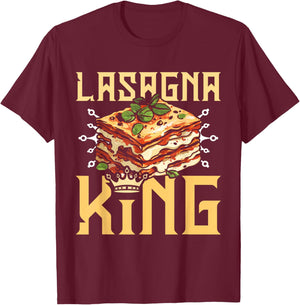 Lasagna king T-Shirt - T-Shirt | Maroon