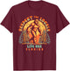 Live Oak Florida Respect the Locals Bigfoot Swamp Ape T-Shirt - T-Shirt | Maroon