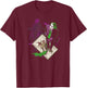 Batman Dark Knight Wild Card T-Shirt - T-Shirt | Maroon