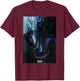 Marvel Venom: The Last Dance Venom Symbiote Streak Art T-Shirt - T-Shirt | Maroon