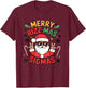 Merry Rizzmas Sigmas Funny Christmas T-Shirt - T-Shirt | Maroon