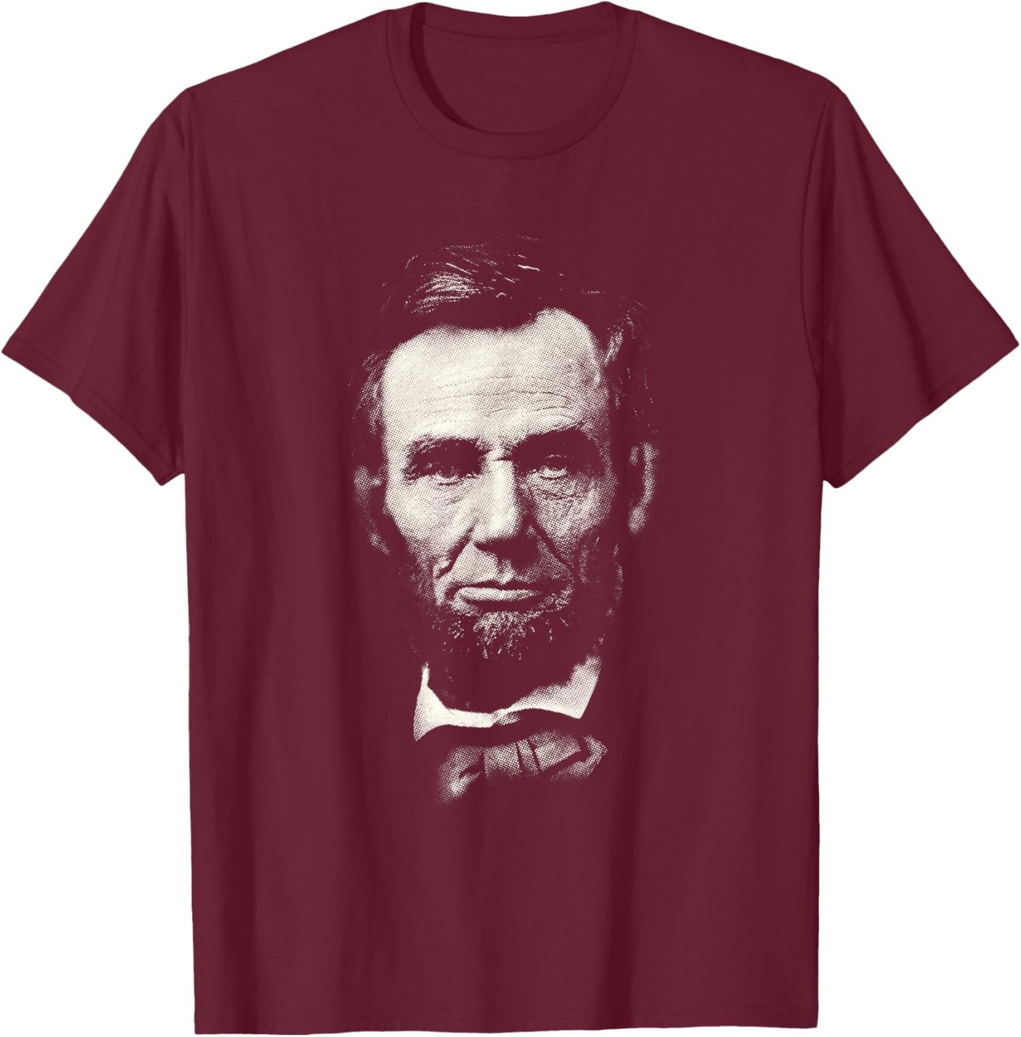 Abraham Lincoln History Teacher T-Shirt - T-Shirt | Maroon