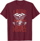 Classic Motorcycle Biker I Ride So I Don't Choke People T-Shirt - T-Shirt | Maroon
