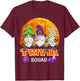 Trivia Squad Halloween Trivia Host Gnome Matching T-Shirt - T-Shirt | Maroon