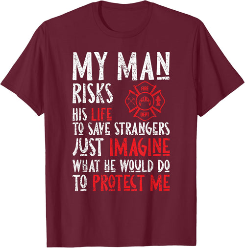 My Man Risks His Life To Save Strangers Design