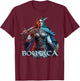 Boudica Boudicca Queen British England Roman Empire History T-Shirt - T-Shirt | Maroon