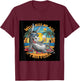 Funny Beer . Well Kiss My Ass, It's Beer O'clock. Fun T-Shirt - T-Shirt | Maroon