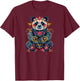Giant Panda Bear Cute T-Shirt - T-Shirt | Maroon