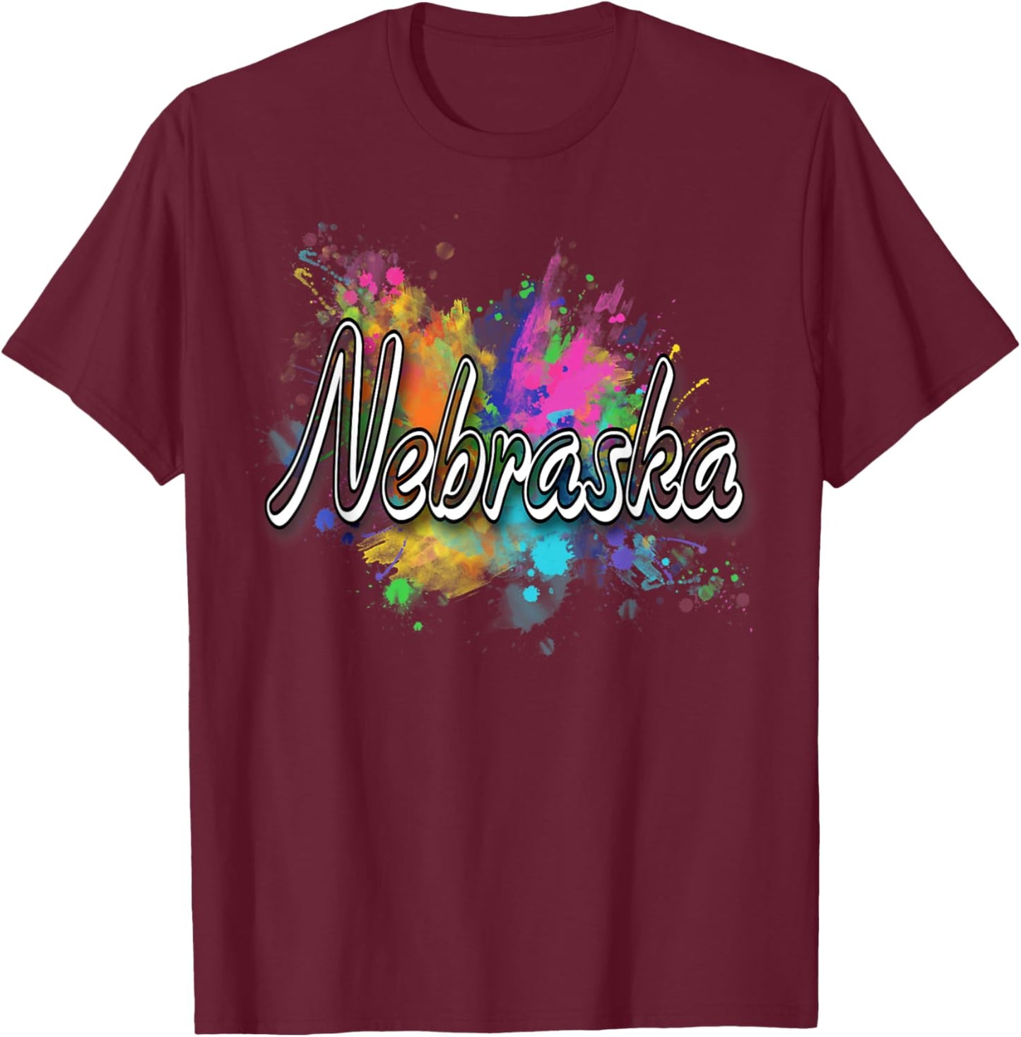 Nebraska Apparel Women & Kids - Nebraska T-Shirt - T-Shirt | Maroon
