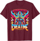 This Is Your Body On Creatine Workout Gym T-Shirt - T-Shirt | Maroon