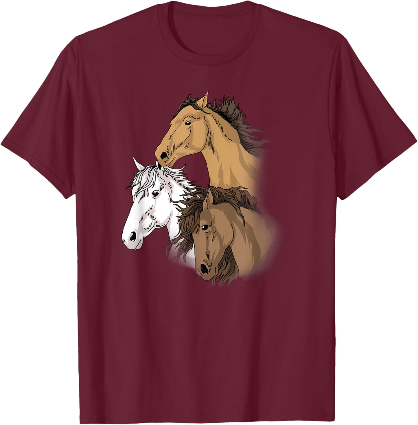Horse Gifts For Girls 10-12 Horse Shirts Women Love Riding T-Shirt - T-Shirt | Maroon