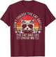 Cat Dad Shirts Funny Cat Dad Father's Day Cat Daddy T-Shirt - T-Shirt | Maroon